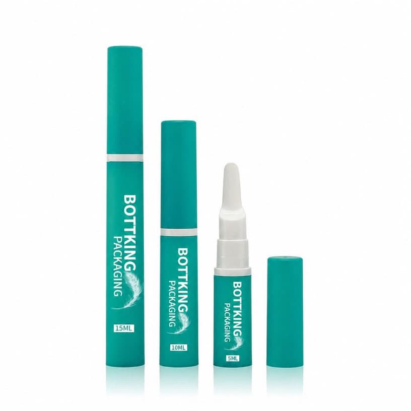 5 ml / 10 ml / 15 ml Airless Eye Cream & Travel Serum Bottles — closure and dispensing detail