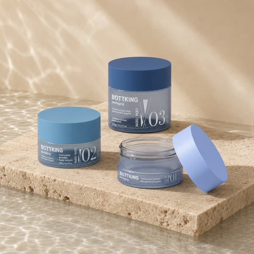 Face Cream Packaging — Face cream packaging is normally a 30–60 ml jar in PP, acrylic or airless constr