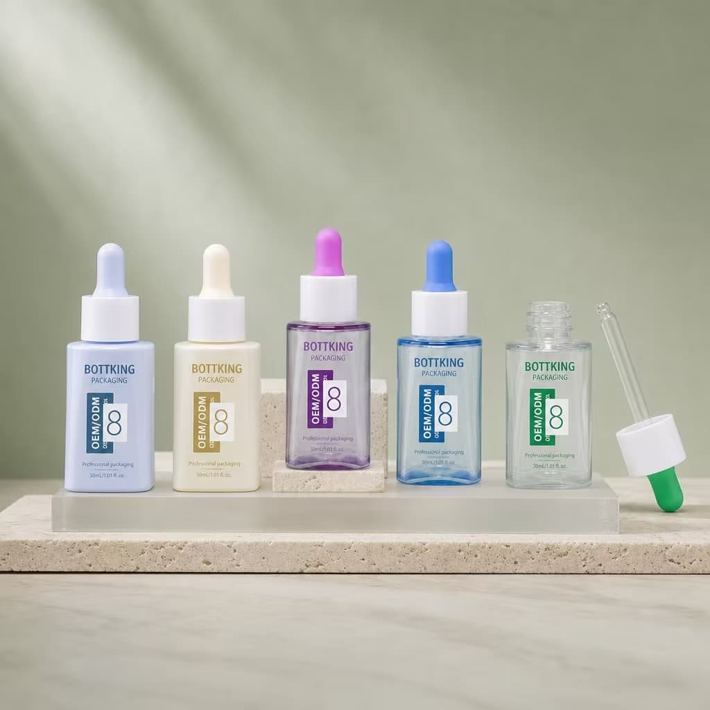 Serum Packaging — Serum packaging is usually a 15–50 ml dropper bottle, airless bottle or treatmen