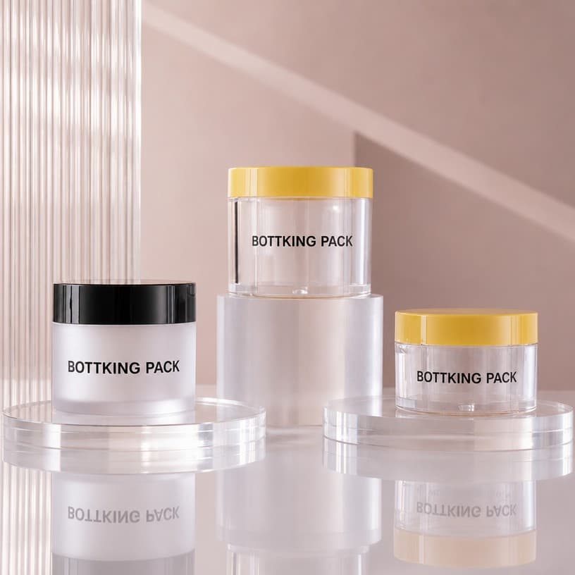 Single Wall Jars — A single-wall jar is one moulded body and one lid, which gives the lowest unit c